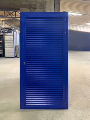 Синие одностворчатые ставни Синие одностворчатые ставни